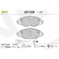 Brake pads for disc brakes