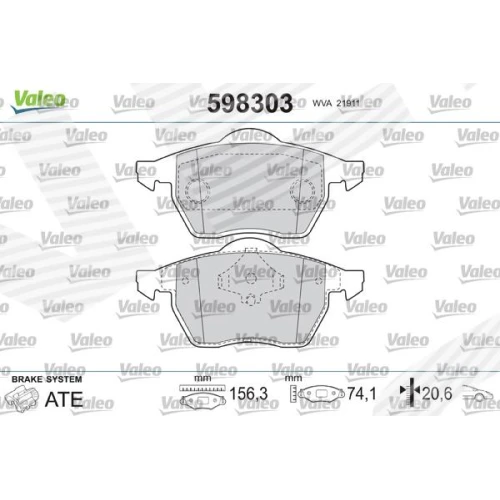 BRAKE PADS FOR DISC BRAKES - 0