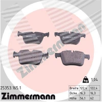 Brake pads for disc brakes