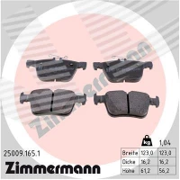 Brake pads for disc brakes