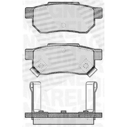 BRAKE PADS FOR DISC BRAKES - 0