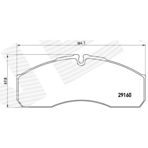 BRAKE PADS FOR DISC BRAKES - 0