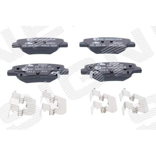 BRAKE PADS FOR DISC BRAKES - 1