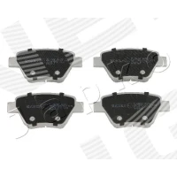 Brake pads for disc brakes