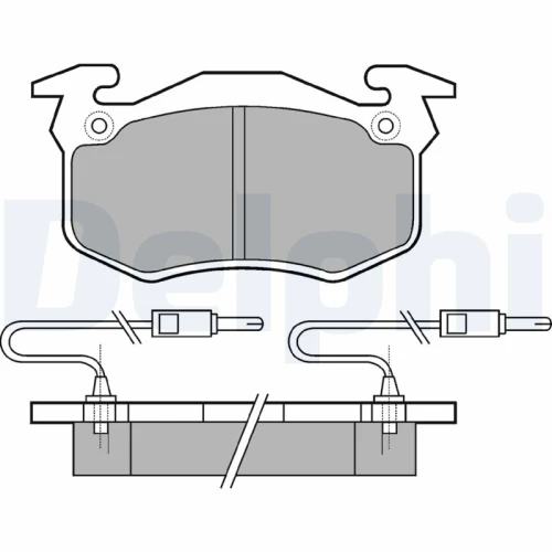 BRAKE PADS FOR DISC BRAKES - 0