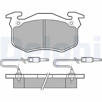 Brake pads for disc brakes