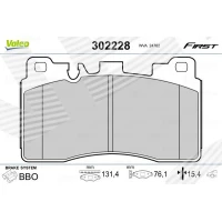 Brake pads for disc brakes