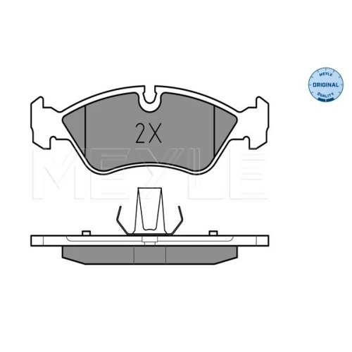 BRAKE PADS FOR DISC BRAKES - 1