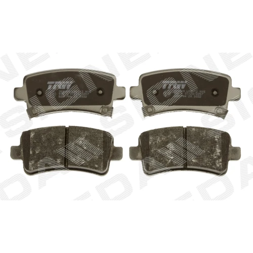 BRAKE PADS FOR DISC BRAKES - 1