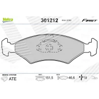 Brake pads for disc brakes