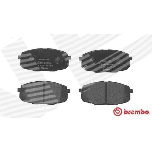 BRAKE PADS FOR DISC BRAKES - 1