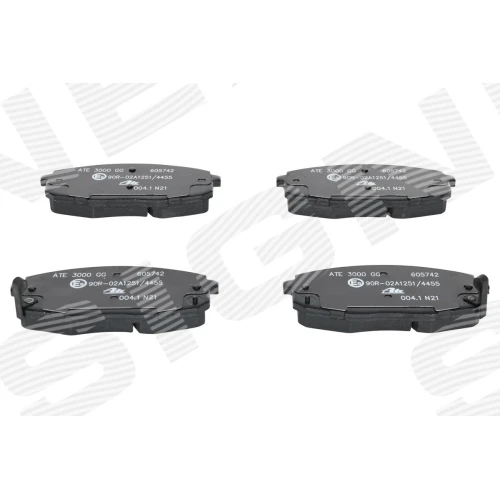 BRAKE PADS FOR DISC BRAKES - 1