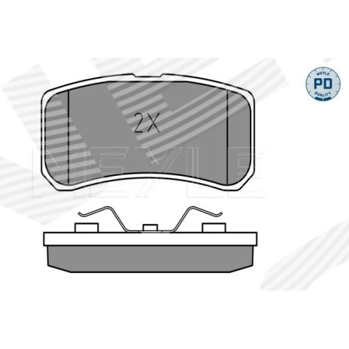 BRAKE PADS FOR DISC BRAKES - 1