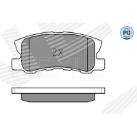 Brake pads for disc brakes