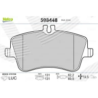 Brake pads for disc brakes