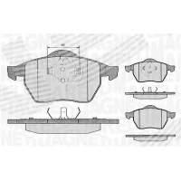 Brake pads for disc brakes