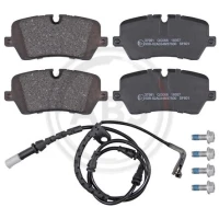 Brake pads for disc brakes