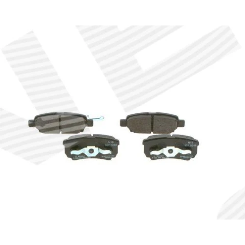 BRAKE PADS FOR DISC BRAKES - 2