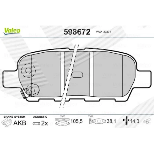 BRAKE PADS FOR DISC BRAKES - 0