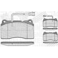 Brake pads for disc brakes