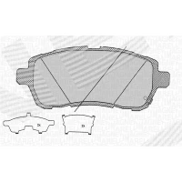 Brake pads for disc brakes