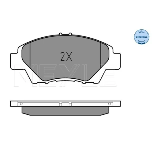 BRAKE PADS FOR DISC BRAKES - 2