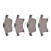 Brake pads for disc brakes