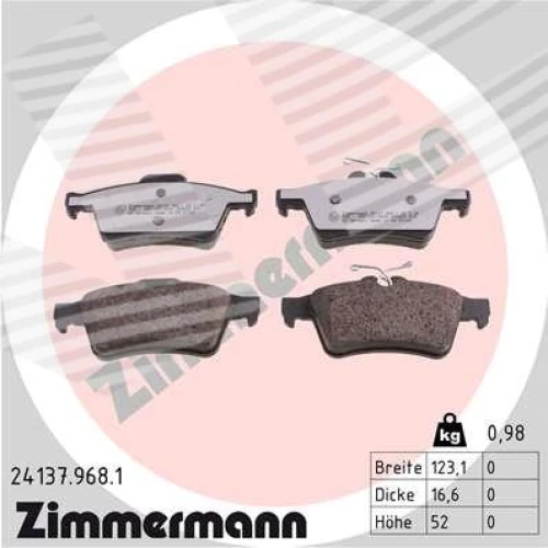 BRAKE PADS FOR DISC BRAKES - 0