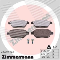 Brake pads for disc brakes