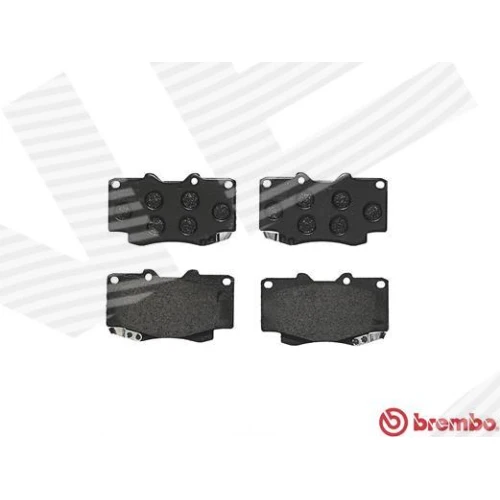 BRAKE PADS FOR DISC BRAKES - 1