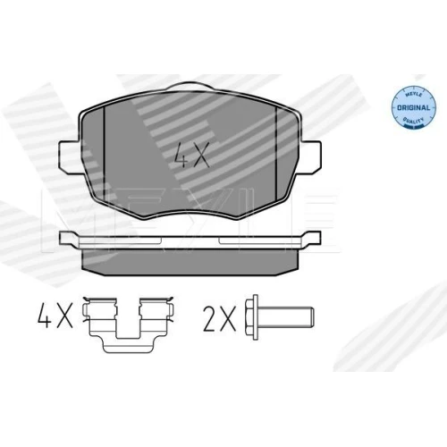 BRAKE PADS FOR DISC BRAKES - 0