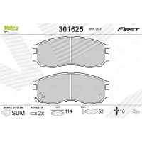 Brake pads for disc brakes