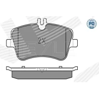 Brake pads for disc brakes