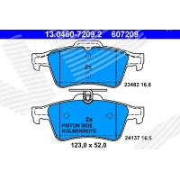 Brake pads for disc brakes