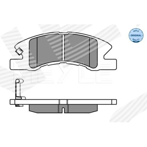 BRAKE PADS FOR DISC BRAKES - 1