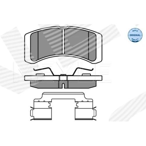 BRAKE PADS FOR DISC BRAKES - 0