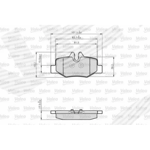 BRAKE PADS FOR DISC BRAKES - 1