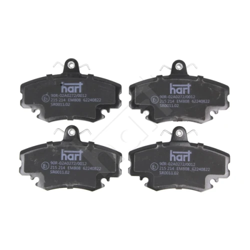 BRAKE PADS FOR DISC BRAKES - 1