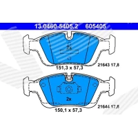 Brake pads for disc brakes