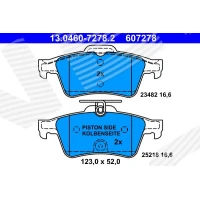 Brake pads for disc brakes