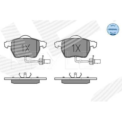 BRAKE PADS FOR DISC BRAKES - 1