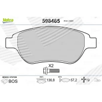 Brake pads for disc brakes