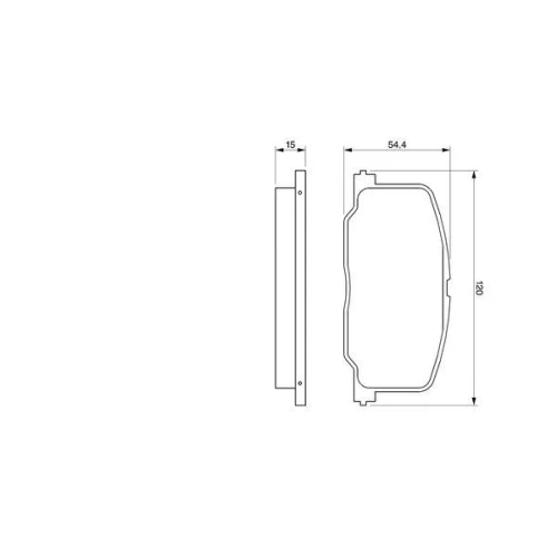 BRAKE PADS FOR DISC BRAKES - 4