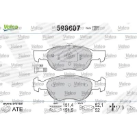 Brake pads for disc brakes