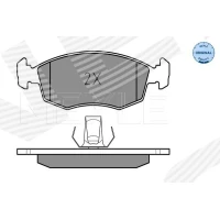 Brake pads for disc brakes