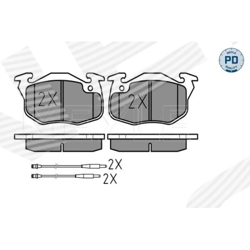 BRAKE PADS FOR DISC BRAKES - 0