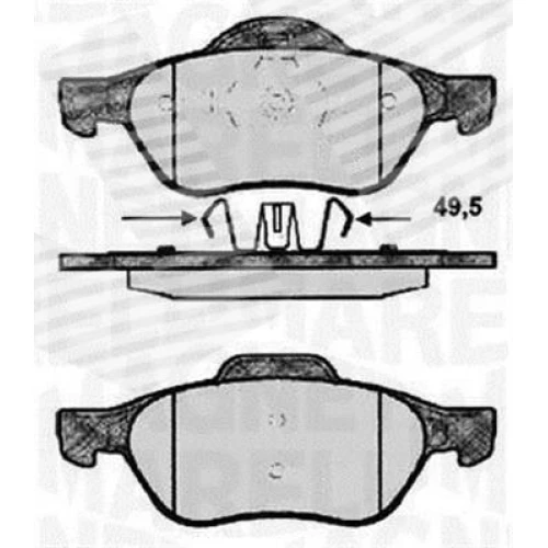 BRAKE PADS FOR DISC BRAKES - 0