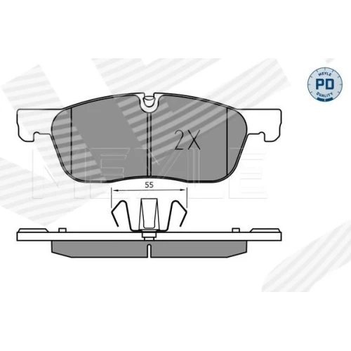 BRAKE PADS FOR DISC BRAKES - 0