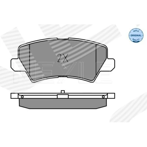 BRAKE PADS FOR DISC BRAKES - 1