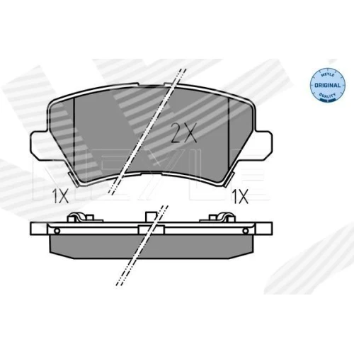 BRAKE PADS FOR DISC BRAKES - 0